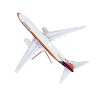 Boeing 737-800 Commercial Aircraft "American Airlines - AirCal" Gray with Stripes 1/200 Diecast Model Airplane by GeminiJets - 3 of 3