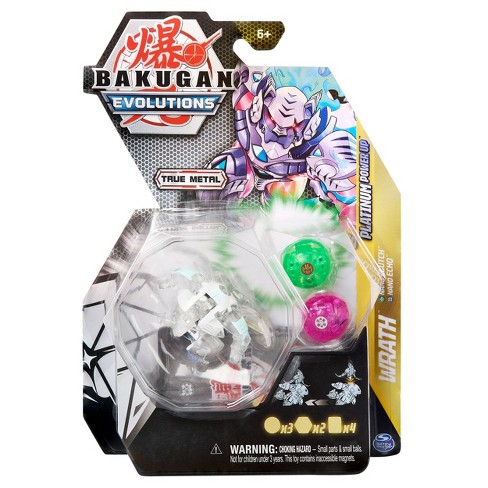 Bakugan Evolutions - Wrath 2-inch Core Collectible Figure and Trading Cards