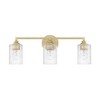 Capital Lighting Milan 3 - Light Vanity in  Capital Gold - 2 of 2