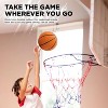 Lifeworks 7" Mini Basketball, Size 3 Basketball for Kids Ages 4+, Durable Rubber Construction with Enhanced Grip, Great for Indoor/Outdoor Play - 4 of 4