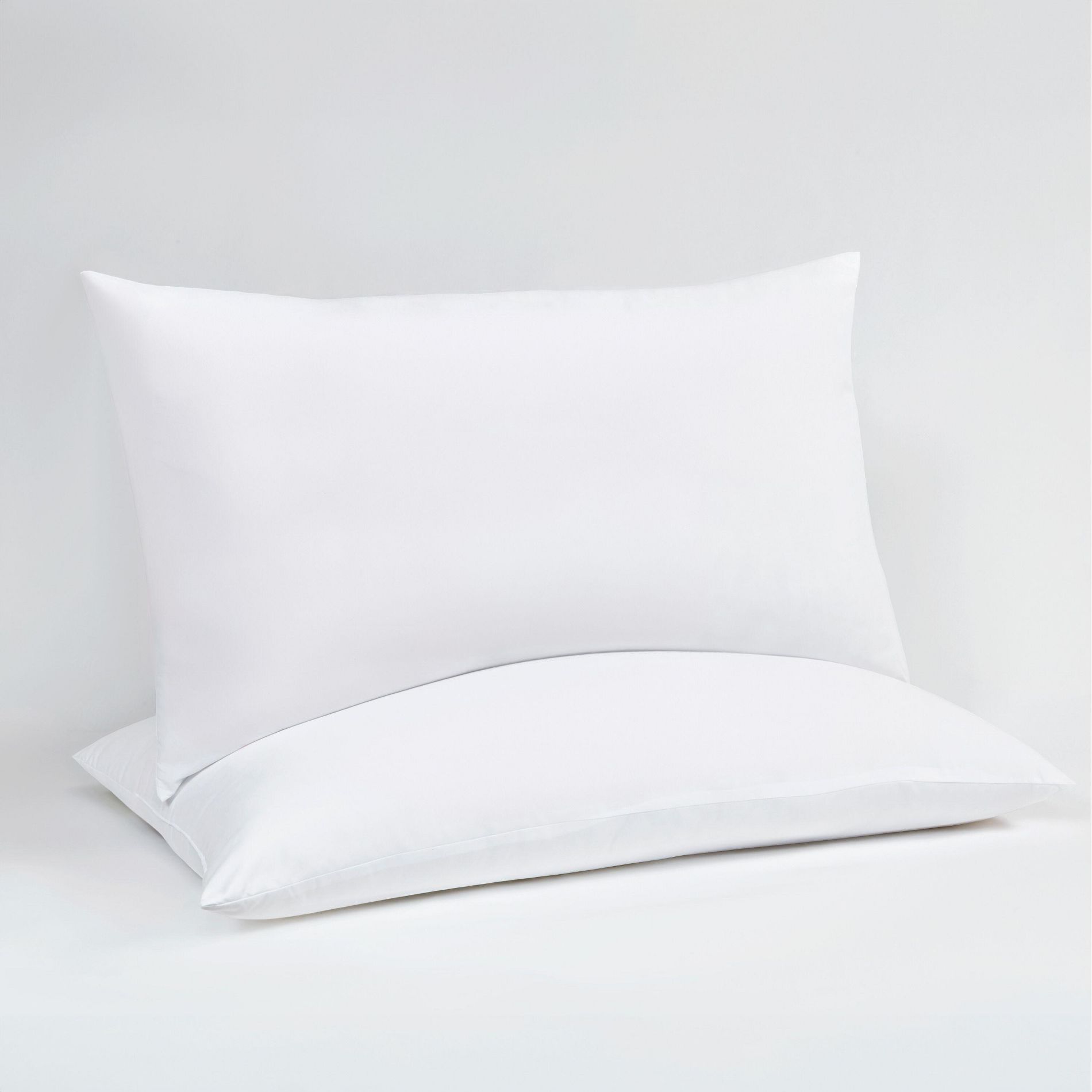 2-Pack Plush Bed Pillows Set - Soft Cover & Fill, Hypoallergenic, Gentle Support, King & Standard/Queen - Becky Cameron