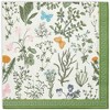 Sparkle and Bash 150 Pack Floral Paper Napkins for Garden Party, Picnics, Weddings & Outdoor Celebrations, Green Botanical Herb (6.5 In) - 4 of 4