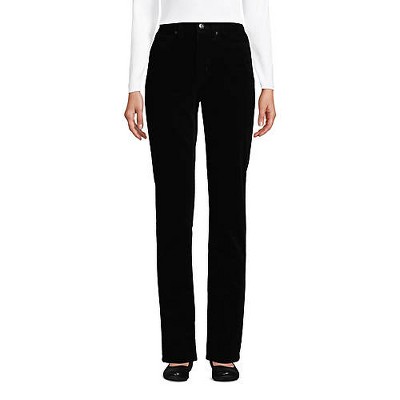 Lands' End Women's High Rise Straight Leg Wide Wale Corduroy Pants : Target