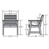 Weatherly Garden Chairs - highwood - 3 of 4