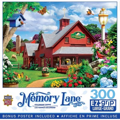 MasterPieces Memory Lane - Goldmane Farms 300 Piece EZ Grip Puzzle