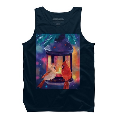 Men's Design By Humans Christmas in the Air By Mellodee Tank Top