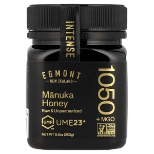 Egmont Honey Manuka Honey, Raw & Unpasteurized, UMF™ 23+, 1,050 MGO+, 8.8 oz (250 g) - 1 of 2