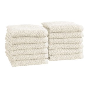 Cotton Quick Dry Textured Bath Towel - Great Bay Home - 1 of 4