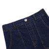 Jean Skirt for Girls Toddler Mini Flared Pleated Toddler Short Jean Skirts with Pocket 3-12T - 4 of 4
