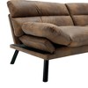NicBex Couches for Living Room 70.08" Multi-Functional Adjustable Sofa Bed Upholstered 2-seater Sofa Sleeper Sofa with Metal Feet - 3 of 4