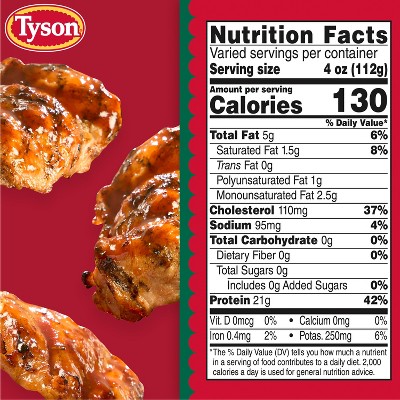 Tyson Boneless Chicken Drumsticks - 1.75lbs