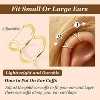 Ear Cuffs Non Piercing Ear Cuff Earrings for Women Trendy Clip on Cartilage Earring Stacks Non Pierced - 4 of 4