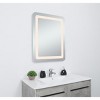 Elegant Lighting Genesis 20in x 30in soft edge LED mirror - 4 of 4