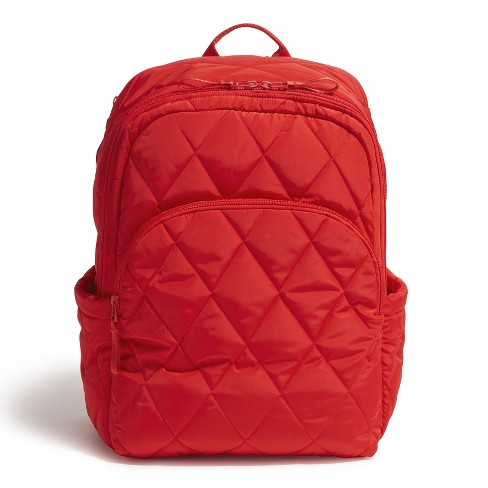 Red Vera Bradley top Backpack