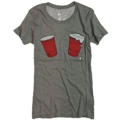 Ecko Unltd. Womens Cup Graphic T-Shirt