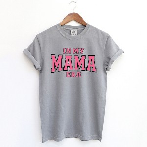 Simply Sage Market Women's Pink Mama Era Varsity Short Sleeve Garment Dyed Tee - 1 of 2