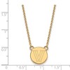 Black Bow Jewelry 14k Yellow Gold Plated Sterling Silver Villanova Wildcats NCAA Necklace 18 Inch - 2 of 4