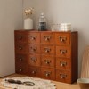 YIYIBYUS Traditional 16 Drawers Wood Apothecary Chest Storage Cabinet - 2 of 4