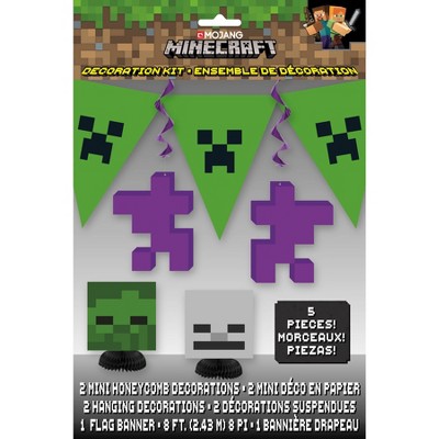 Minecraft 5pc Decoration Kit : Target