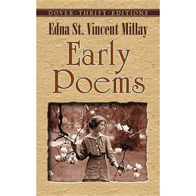 Early Poems - (Dover Thrift Editions) by  Edna St Vincent Millay (Paperback)