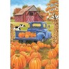 Pumpkin Patch Pickup Autumn Garden Flag Farm Barn 18" x 12.5" Briarwood Lane - 3 of 3