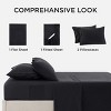 Deep Pocket Queen Sheets - Prewashed Ultra-Soft Queen Sheet Set, Fits Mattresses Up to 18 Inches Thick, Breathable & Secure Fit, Hotel Luxury Bedding - 4 of 4