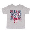 The Juniper Shop USA Floral Coquette Toddler Short Sleeve Tee - 2 of 4