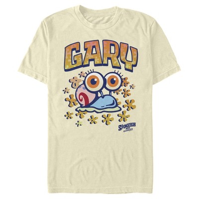 Gary Snail Funny Spongebob Squarepants Vintage Unisex Tee Adult T