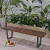 Dexmalle Modern Artist Patio Dining Bench - 3 of 4