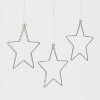 3pk 12in Lighted Window Curtain Stars Christmas Novelty Silhouette Lights Warm White - Wondershop™ - 3 of 4