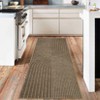 Modern Rainbow Easy Jute Area Rugs, Washable Natural Contemporary Indoor Outdoor Carpet for Living Room Farmhouse Patio Backyard RV - 4 of 4
