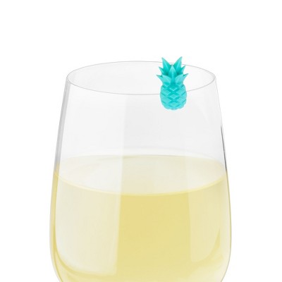 TRUE Pineapple Wine Bottle Stopper and Drink Charms - Thumbnail 2