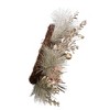Kurt Adler 20-Inch Champagne and Gold Wreath with Pink Poinsettias and Ornaments - 2 of 4