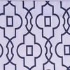 RLF Home Modern Design Classic Crusade Regal Style Window Valance  50" x 17" Light Navy - 4 of 4