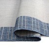 5'2" x 7'2" New York Patio Country Landry Indoor/Outdoor Rug Gray/Blue - Nicole Miller: UV & Weather-Resistant - 4 of 4