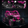 Licensed Can-Am 2-Seater Kids Ride On UTV, 24V Electric Car w/Remote, 4×200W Motors, Suspension, EVA Tires, LED Lights - 3 of 4