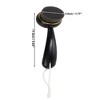 Unique Bargains Soft ABS Nylon Wool Cleansing Brush with Flat Hair Curved Handle 1 Pc - 4 of 4