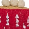 Park Designs Red Tree Mug Felt Ornament Set of 4 - 3 of 3