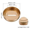 Unique Bargains Regular Mouth Coin Slot Bank Lid for Mason Jar Covers 8 Pcs - 2 of 4
