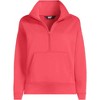 Lands' End Women's Serious Sweats Relaxed Long Sleeve Half Zip Sweatshirt - 3 of 3