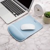 Insten Mouse Pad with Wrist Support Rest, Ergonomic Support, Pain Relief Memory Foam, Non-Slip Rubber Base, Rectangle, 9.8 x 7.1 inches - image 2 of 4