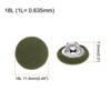 Unique Bargains Metal Shank Round Cloth Covered DIY Sewing Buttons 20 Pcs - 2 of 4