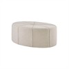Lycvki Large 48" Polyester Fabric Ottoman for Living Room - 2 of 4