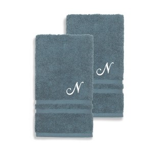 Linum Home Textiles 100% Turkish Cotton 2PC Denzi Bath Hand Set - 1 of 1