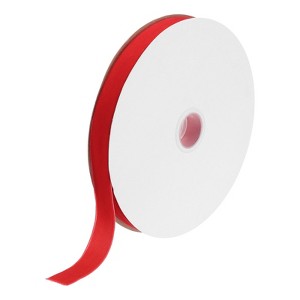 Unique Bargains Soft Single Face Spool Silky Velvet Ribbon for Bouquets DIY Crafts - 1 of 3