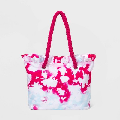 Photo 1 of Girls Tie-Dye Tote Bag - Cat  Jack