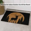 Evideco French Home Goods Sheltered Coir Doormat 30x18 Inch - 4 of 4