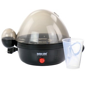 Better Chef 7-Egg Electric Egg Cooker in Black - 1 of 4