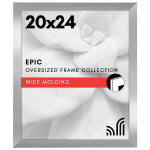 Americanflat Poster Frame with Polished Plexiglass - Hanging Hardware Included - 1 of 4