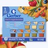 Gerber Baby Food Stage 2 Fruit & Veggie Puree Tubs 16 Variety Pack - 128oz - 2 of 4